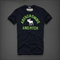 heren abercrombie and fitch korte tees moose logo donkere koningsblauw groen wit Kleren Merken hi02y453